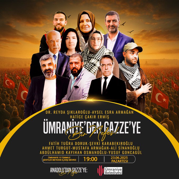 Ümraniye’den Gazze’ye: Bir Nefes olmak için siz de var mısınız?