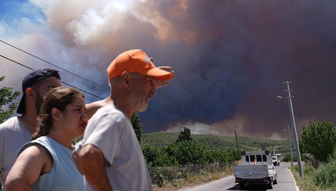 Üç ilde yangınlar devam ediyor: İzmir’de beş köy ve iki mahalle boşaltıldı – Son Dakika Türkiye Haberleri Detaylar…