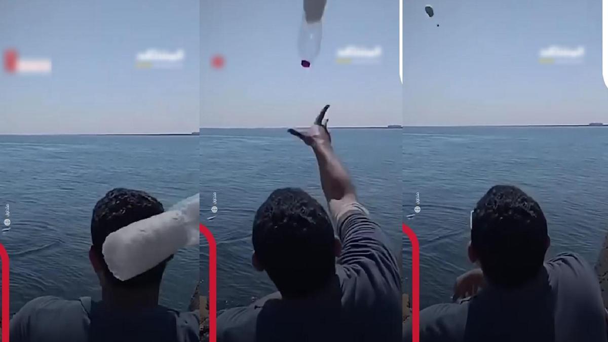 Gazzeye umut şişeleri: Mısırlılardan deniz yoluyla yardım Detaylar…