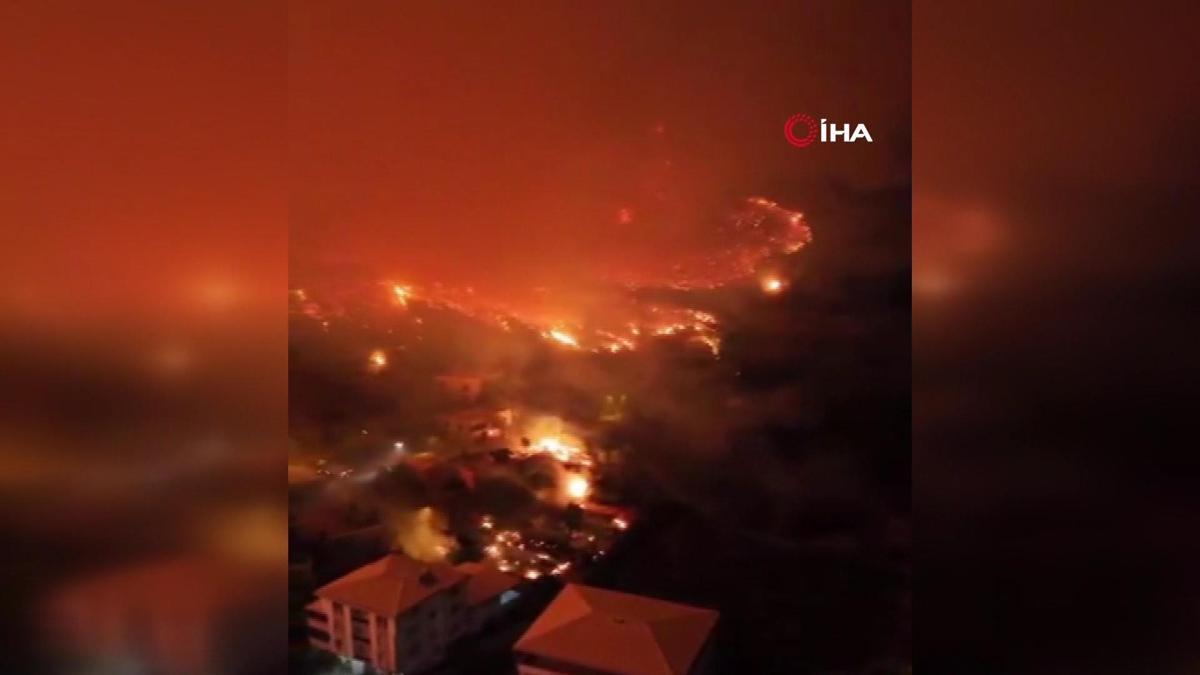 Bursada orman yangını mahalleye sıçradı: Patlamalar yaşandı! Detaylar…