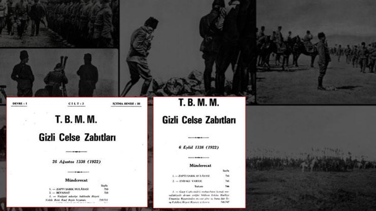 Bağımsızlık destanının belgeleri: 1922 gizli celse zabıtları! Fatih Çekirge yazdı… Detaylar…