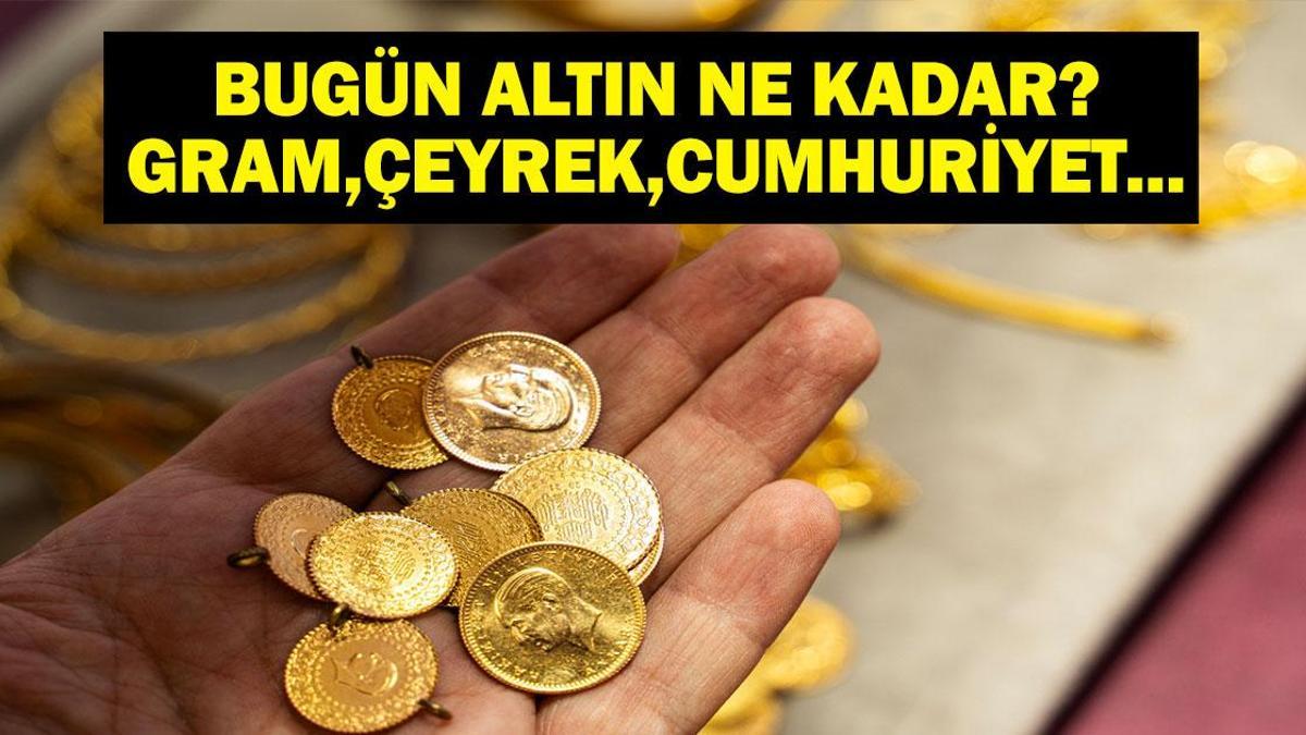 Gram Altın Ne Kadar? Çeyrek Altın Fiyatı Ne? Gram, Çeyrek, Yarım, Cumhuriyet Altını Ne Kadar? 8 Ekim Altın Fiyatları Detaylar…