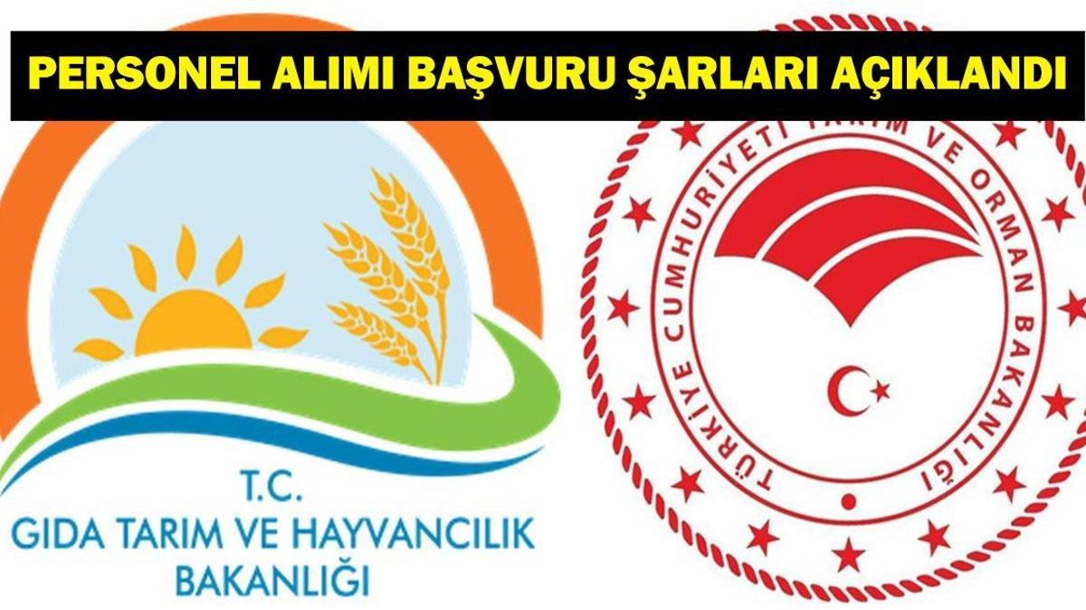 Tarım ve Orman Bakanlığı personel alımı ne zaman? Tarım ve Orman Bakanlığı personel alımı başvuru şartları neler? Detaylar…